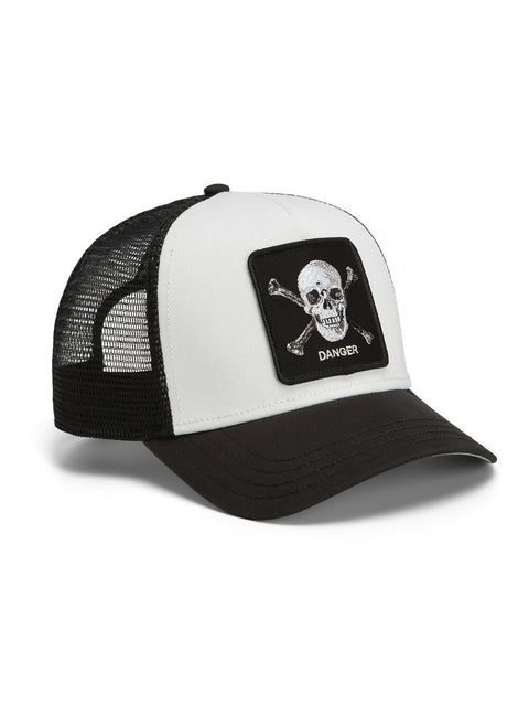 Goorin Bros Danger Skull and Crossbones Trucker Cap