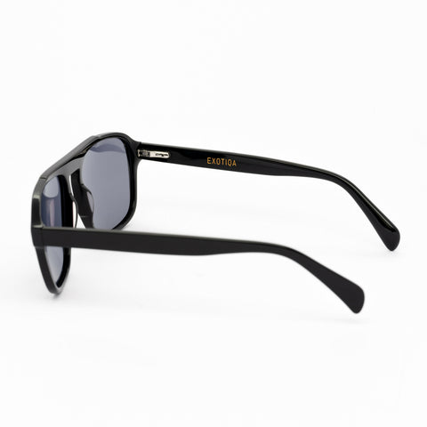 Stalwart Sunglasses | Black Frames & Grey Lenses
