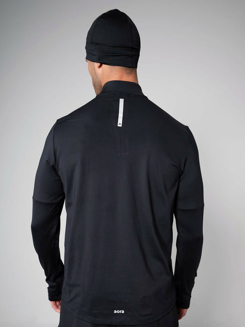 M-101T251-HALFZIP365LONGSLEEVE-BLACK-BACK[1]
