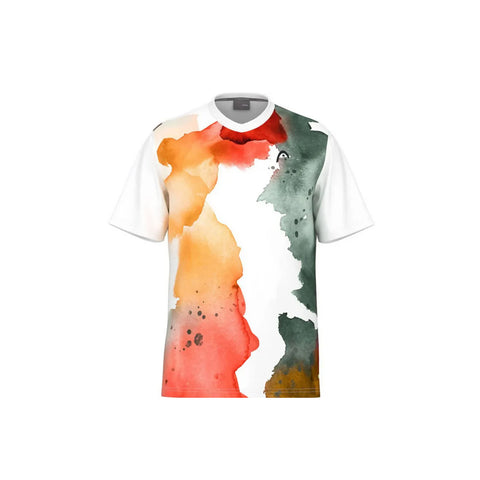 HEAD T-SHIRT HEAD TOPSPIN MULTICOLORED