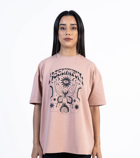 Hiya Beautiful Butterfly oversized T-shirt