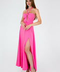 Sunset-Pink-High-Slit-Halter-Neck-Maxi-Dress (1)
