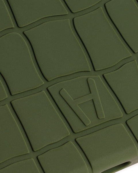 Hadoro Silicone Croco Case Green Forest