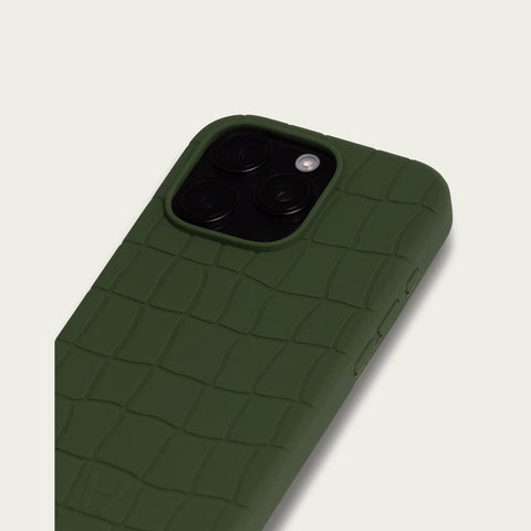 Hadoro Silicone Croco Case Green Forest