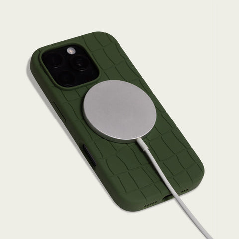 Hadoro Silicone Croco Case Green Forest