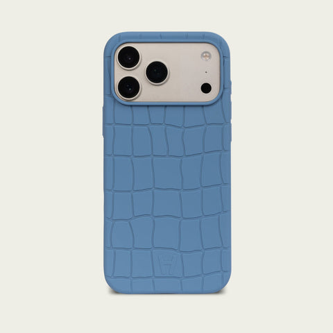 Hadoro Silicone Croco Case Light Blue