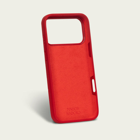 Hadoro Silicone Croco Case Red