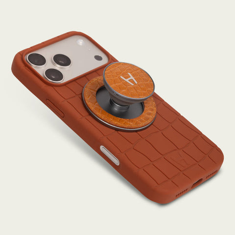 Hadoro Silicone Croco Case Brown