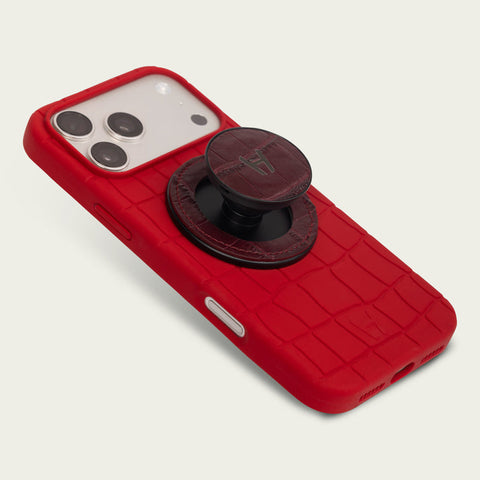 Hadoro Silicone Croco Case Red