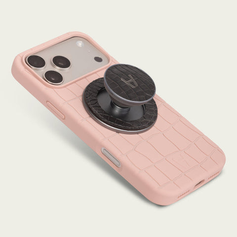 Hadoro Silicone Croco Case Pink
