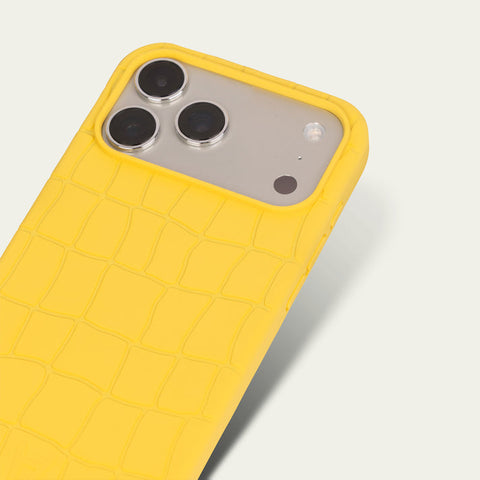 Hadoro Silicone Croco Case Yellow
