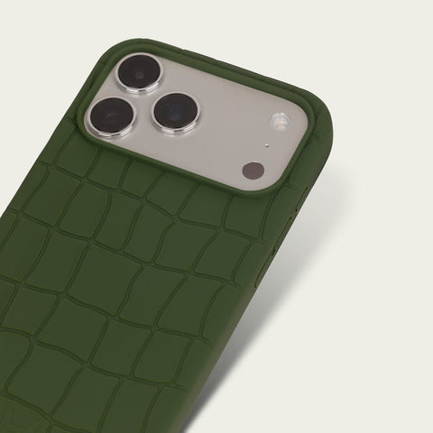 Hadoro Silicone Croco Case Green Forest
