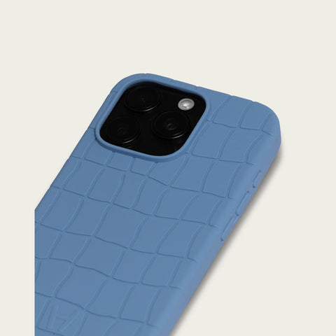 Hadoro Silicone Croco Case Light Blue