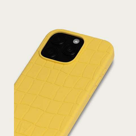 Hadoro Silicone Croco Case Yellow