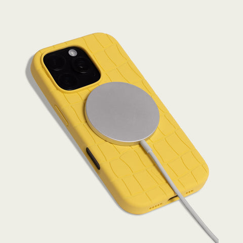 Hadoro Silicone Croco Case Yellow