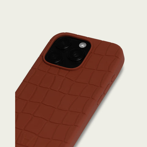 Hadoro Silicone Croco Case Brown