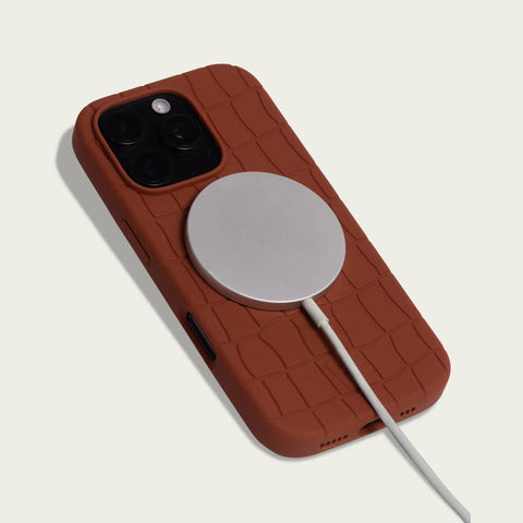 Hadoro Silicone Croco Case Brown