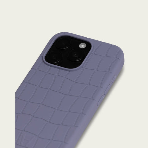 Hadoro Silicone Croco Case Lilac