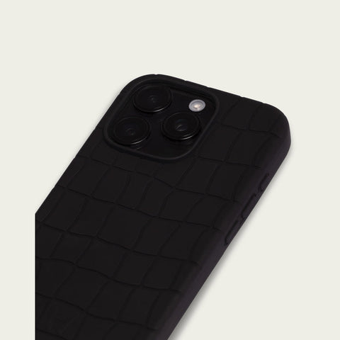 Hadoro Silicone Croco Case Black