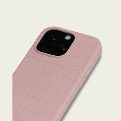 Hadoro Silicone Croco Case Pink