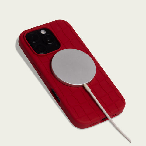 Hadoro Silicone Croco Case Red
