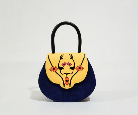 Jasmine The Smerlata Bag - Yellow And Blue