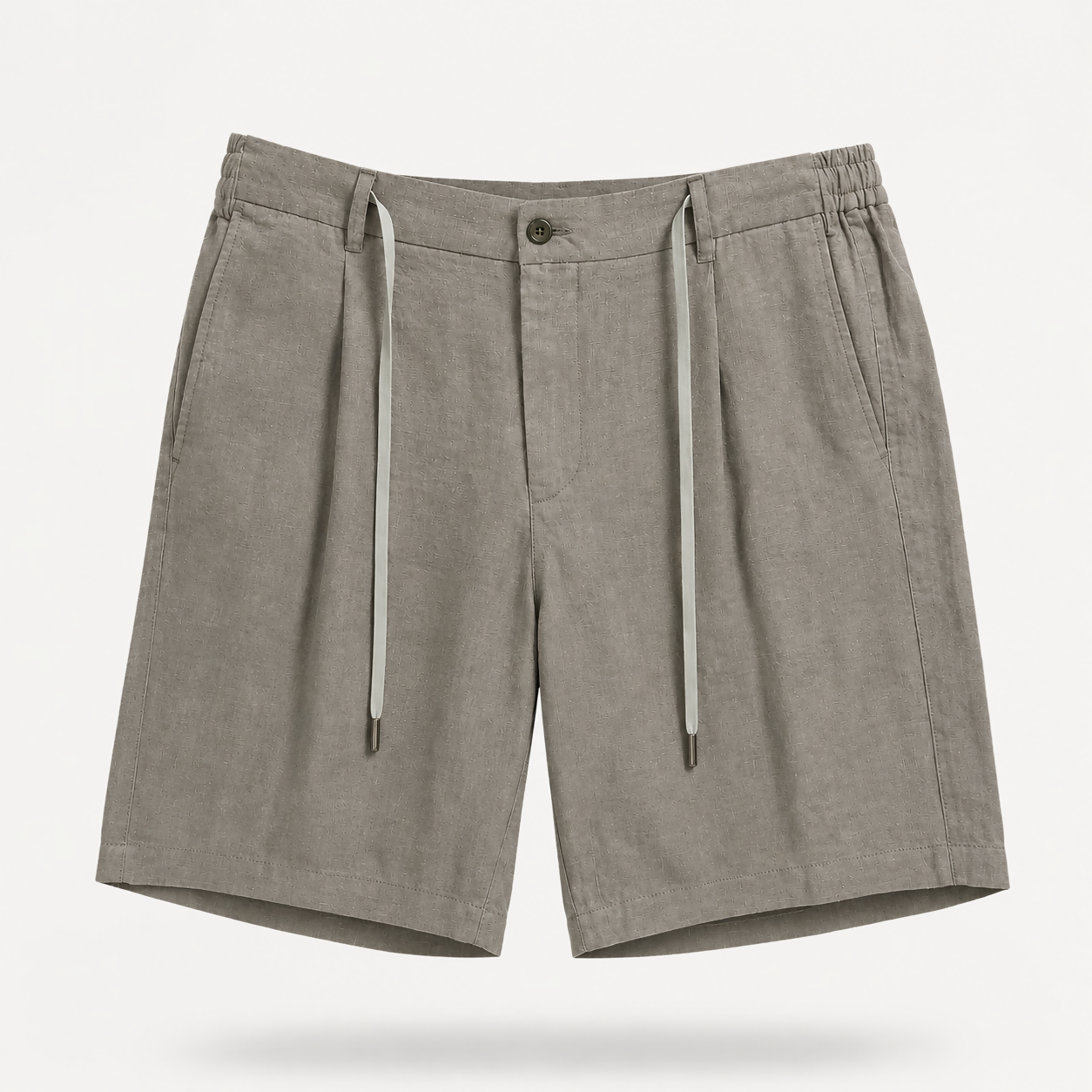 L SHORTS-CH GRY