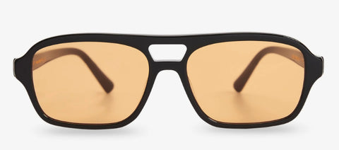 Burt Black Orange Sunglasses