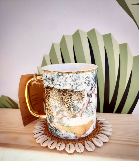 Hand-painted Porcelain Coffee mug