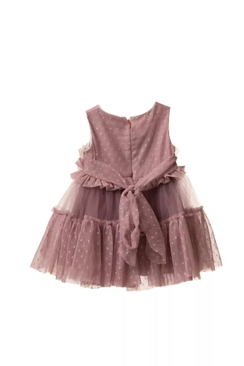 MAISON BEBE Milla Party Dress With Headband - Purple