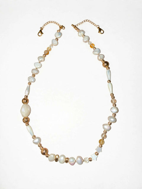 Royal Shell Pearl Necklace
