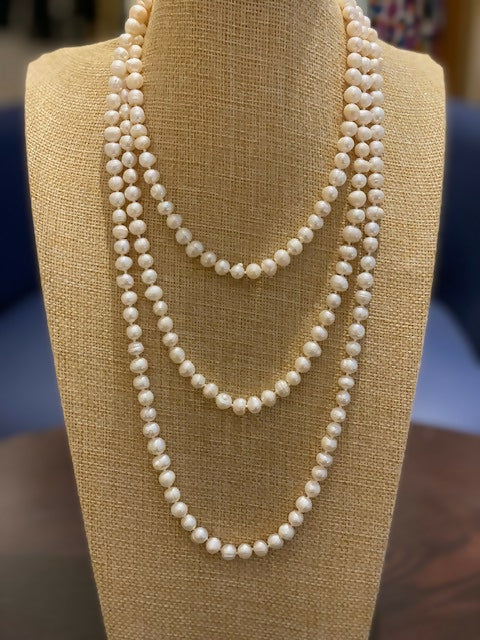 Long Real Pearl NECKLACE