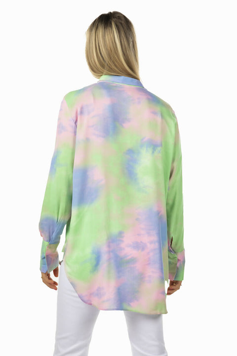 MY PEANUT Pastel Tie Dye Shirt