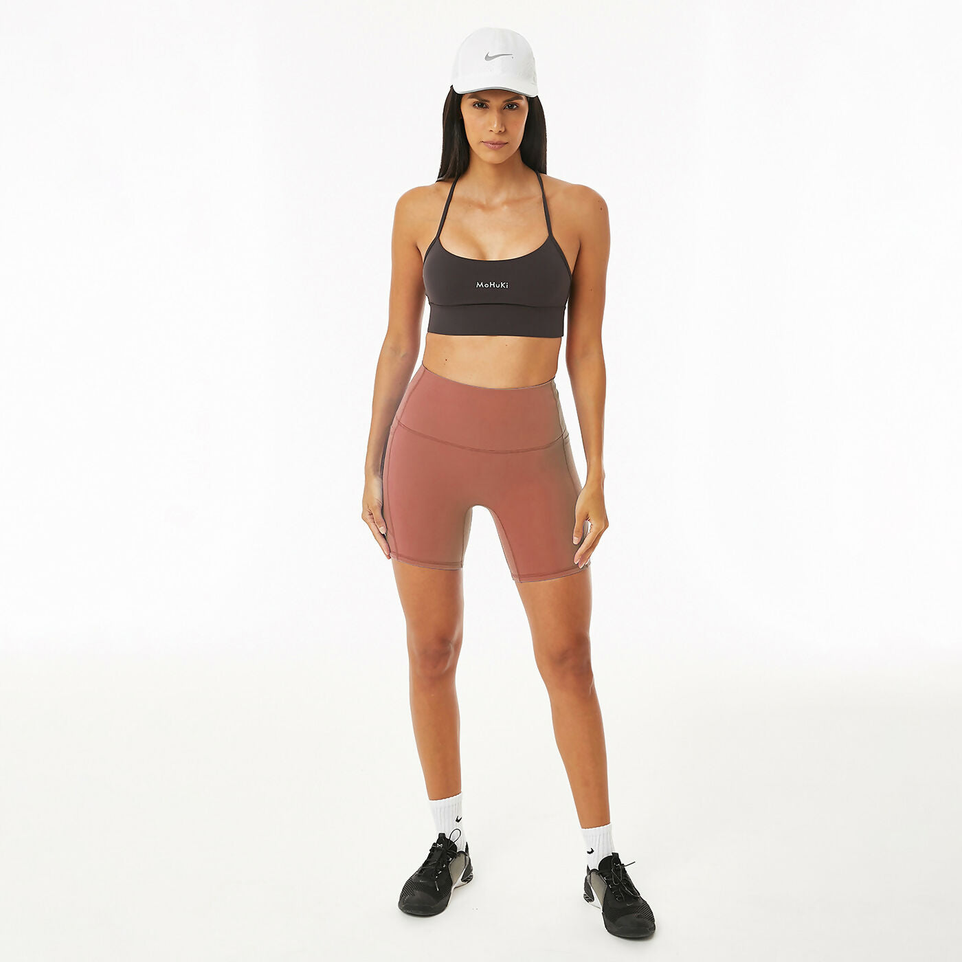 Mohuki Olivia Side Pocket Shorts - Chocolate