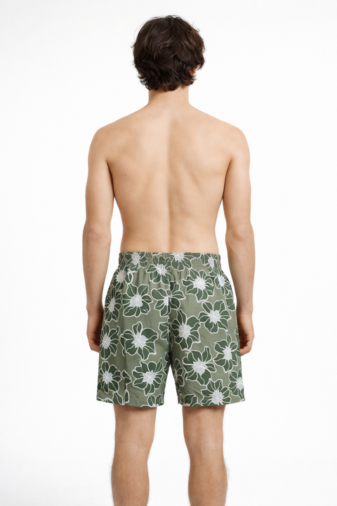 Olivine Printed Shorts