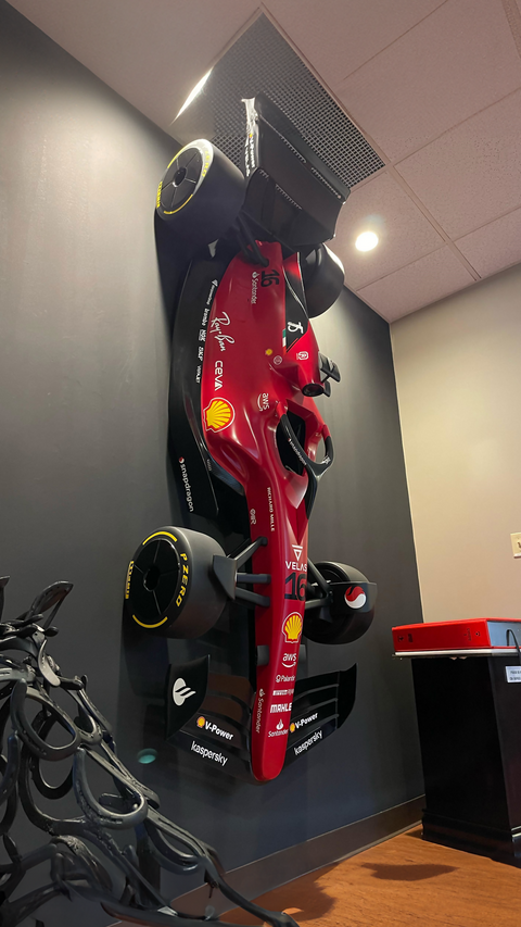 1:2 Half Scale Formula 1 SF75 Ferrari Wall Sculpture