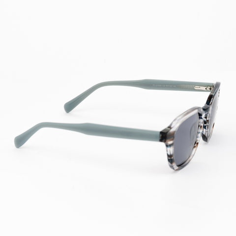 Evoke Sunglasses | Blue Frames & Grey Lenses