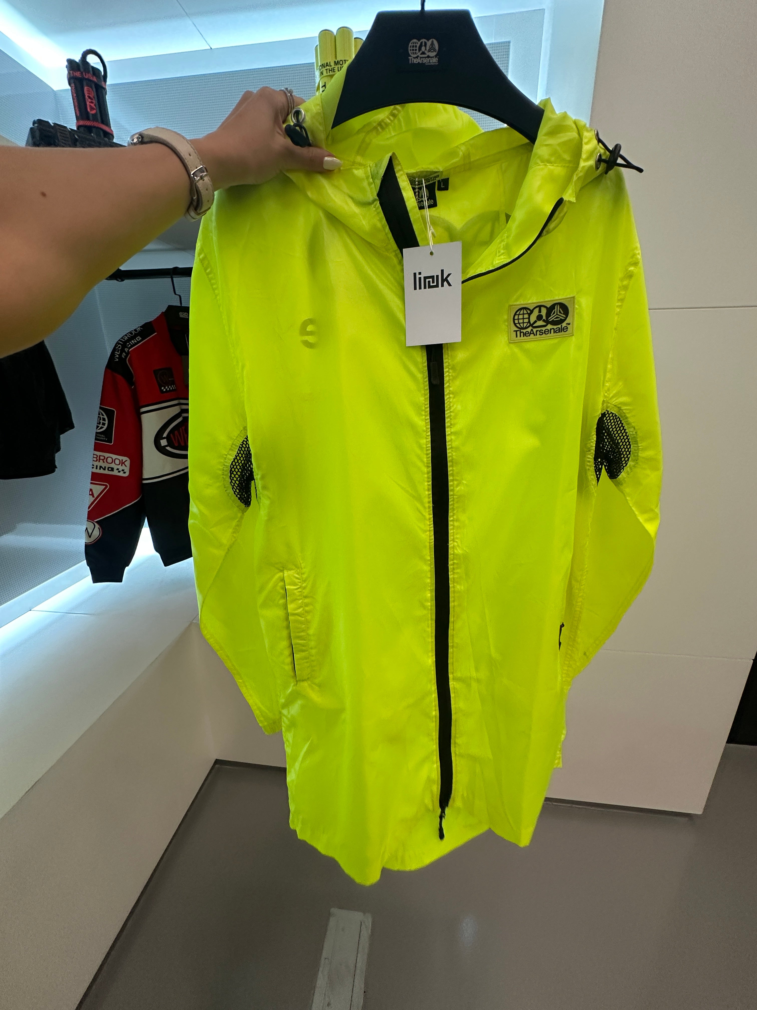 TheArsenale Yellow Windbreaker