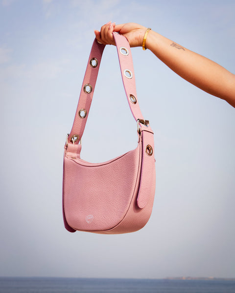 Baby Pink Leather Handbag BARBIE
