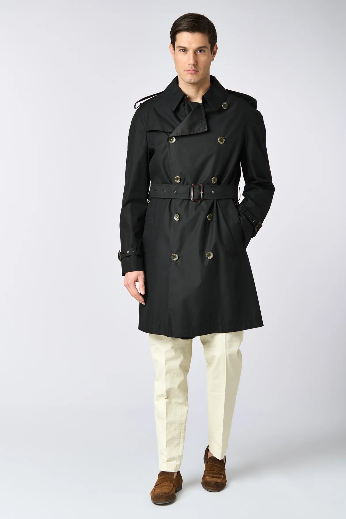 Military-Style Water-Repellent Trench Coat, Vasco FMC Limited Edition