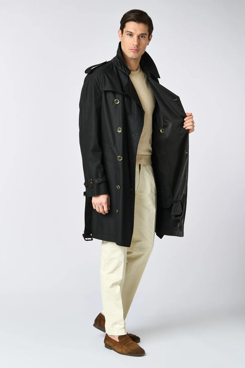 Military-Style Water-Repellent Trench Coat, Vasco FMC Limited Edition