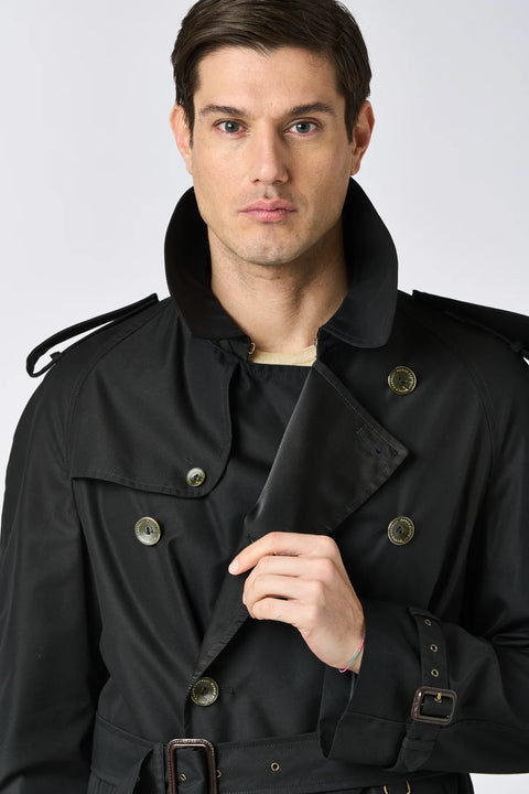 Military-Style Water-Repellent Trench Coat, Vasco FMC Limited Edition