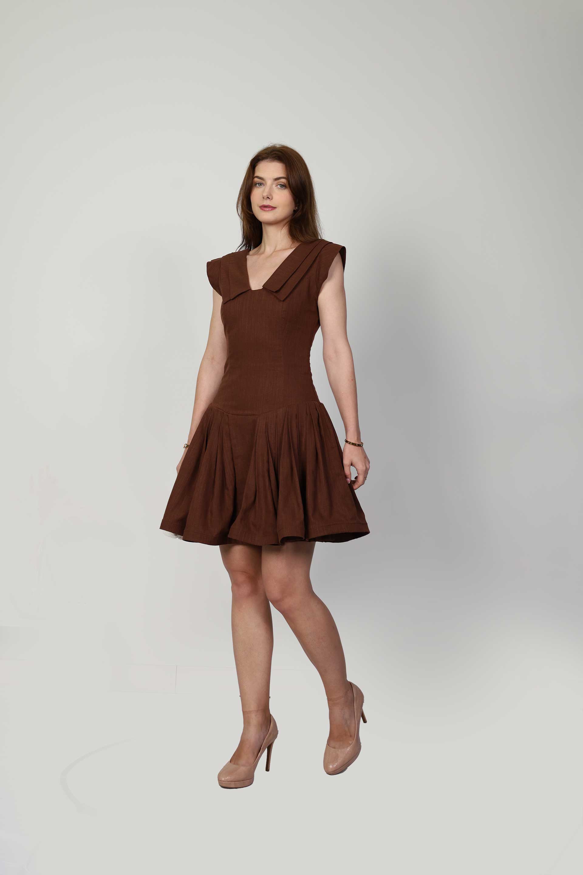tiffany-brown-dress