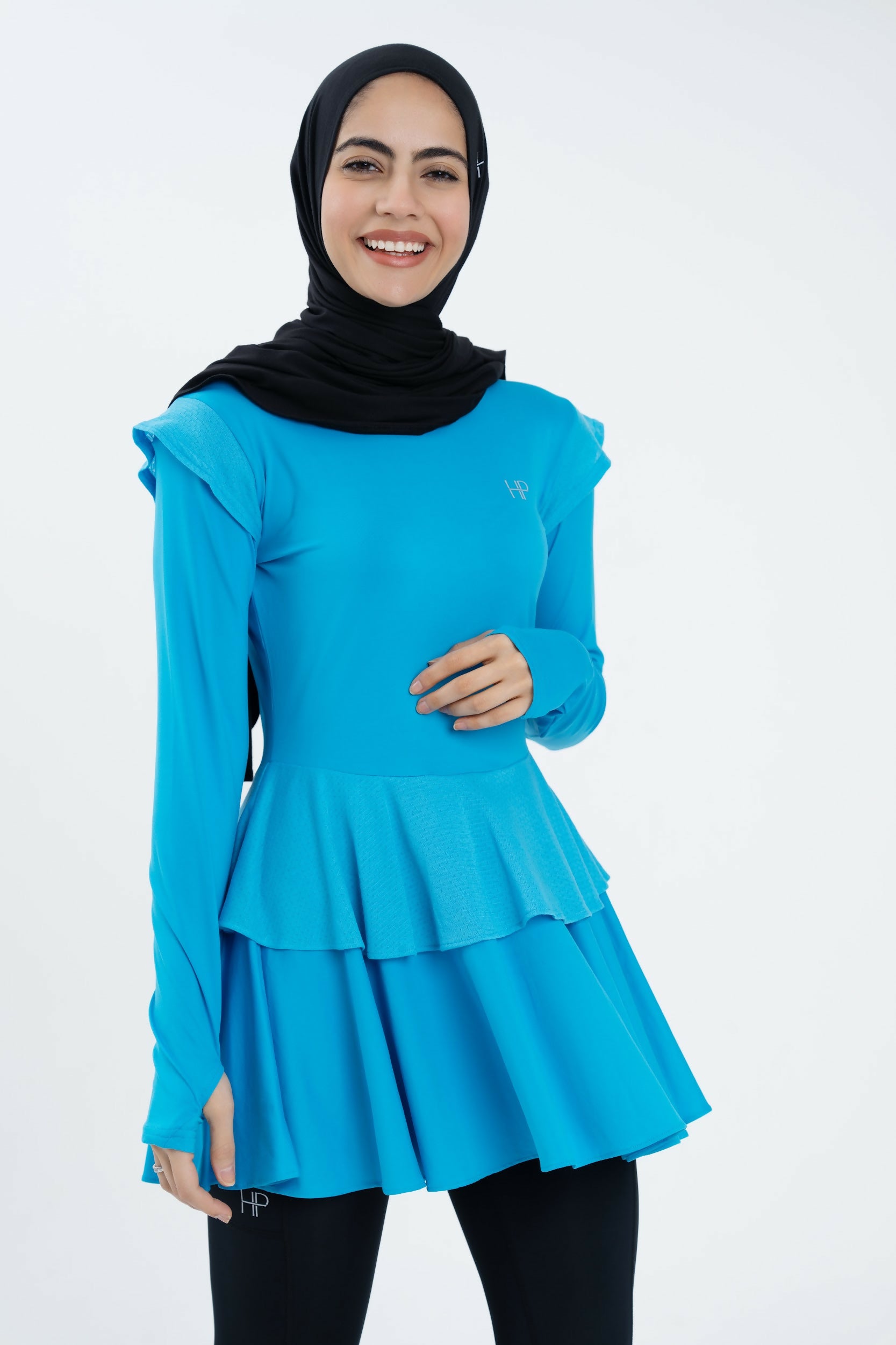 Double Skirt Long Top - Ayana