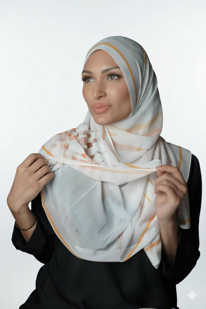 Soft Elegant Chiffon Scarf – A Modern Essential for Daily Style