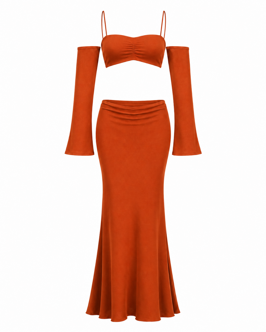 Ivy Dress Set Terracotta