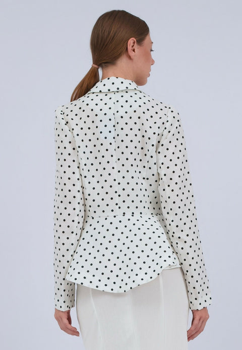 Black Polka Dot Jacket