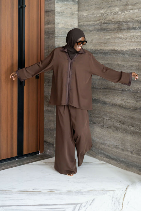 AMARA CREPE BROWN