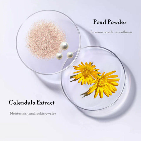 ZEESEA Light and soft loose powder - White