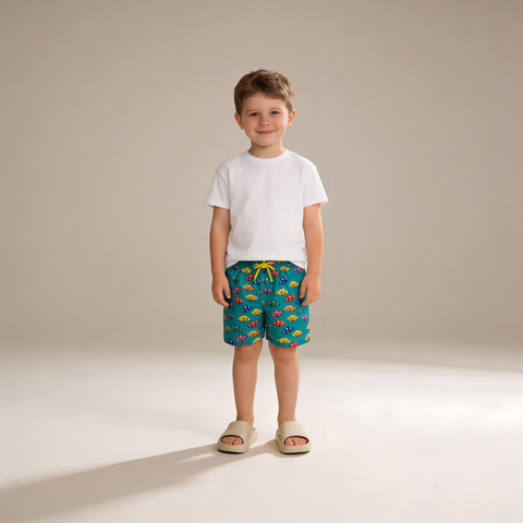 Boys Colorful Nemo Swim Shorts